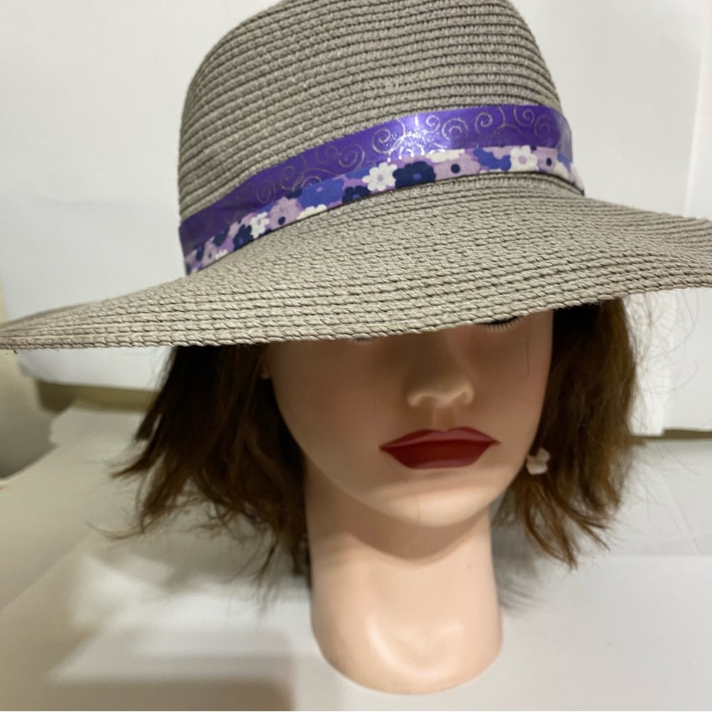 Women's hat Sun Protection Straw Hat Floppy Foldable roll up Beach Hats
